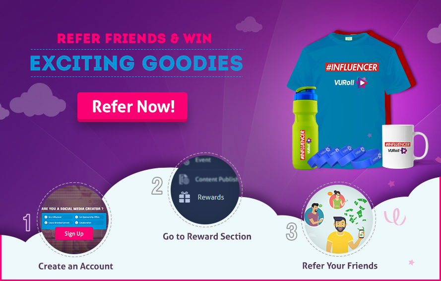 refer and win exciting goodies